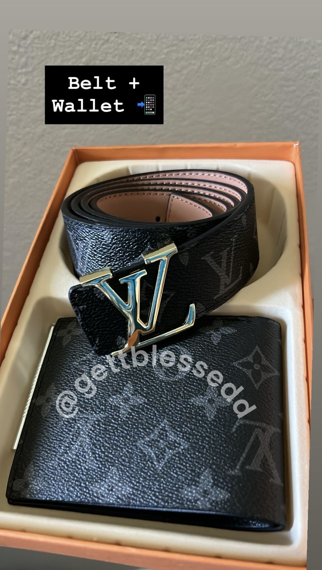 Wallet N Belts Set