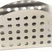 🧻 Used Stainless Steel Napkin Holder – With Decorative Holes