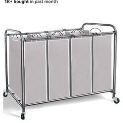 Laundry Sorter 4 Section 