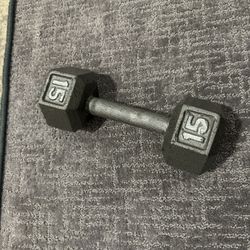 15 lb Dumbbell