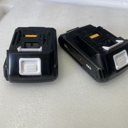 2 Pack 4.0 Ah  Battery - Lithium Replacement battery for Makita 18v