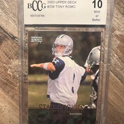 2003 TONY ROMO Upper Deck Star Rookies , Rookie Card