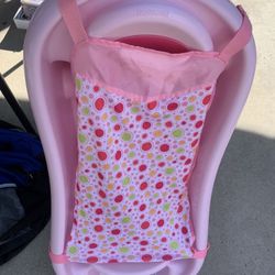 Pink Baby Bath