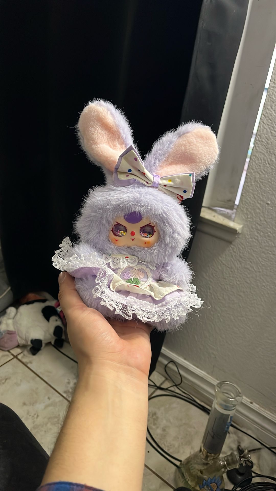 Baby Three Macchiato Mini Rabbit Bag BB3 Plush Doll