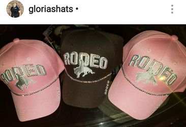 Rodeo bling hats