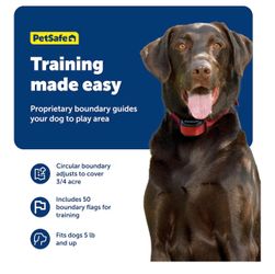 PetSafe Stay & Play Wireless Fence System for Dogs – Complete in Box