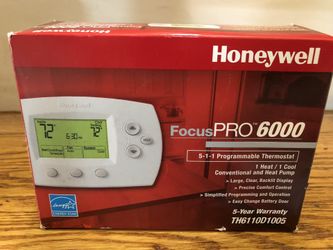 Honeywell Focus PRO 6000