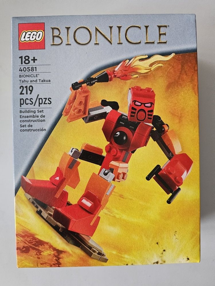 Lego Retired Exclusive BIONICLE Tahu And Takua