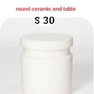 Brand New Round Ceramic Table