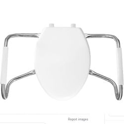 Bemis MA2100 Medic-Aid® Elongated Closed Front Toilet Seat, White