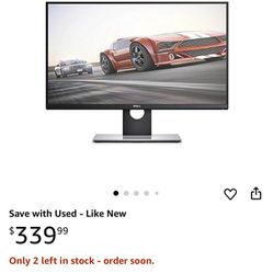 Dell 144hz G Sync 27" QHD Wide 1440p Gaming Computer Monitor