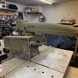 Dewalt Castiron Radial Arm Saw1950s
