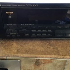 Pioneer Receiver Audio Video Stereo Receiver VSX – 4500S No Remote 
