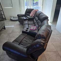 Leather Couch/Sofa