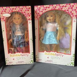 Bumbleberry Girls  Lilybeth Travel Set & Cassidy with Backpack 