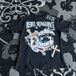 Rebel Vengeance Rhinestone Tee 