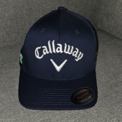 Callaway Navy Blue Structured Flexfit Golf Cap