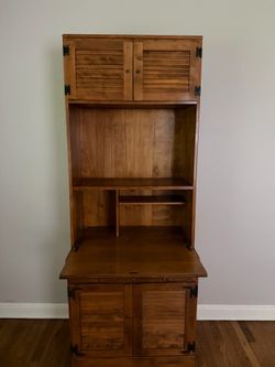 Set of 3 Vintage Wood Cabinets—Can Be Sold Separately