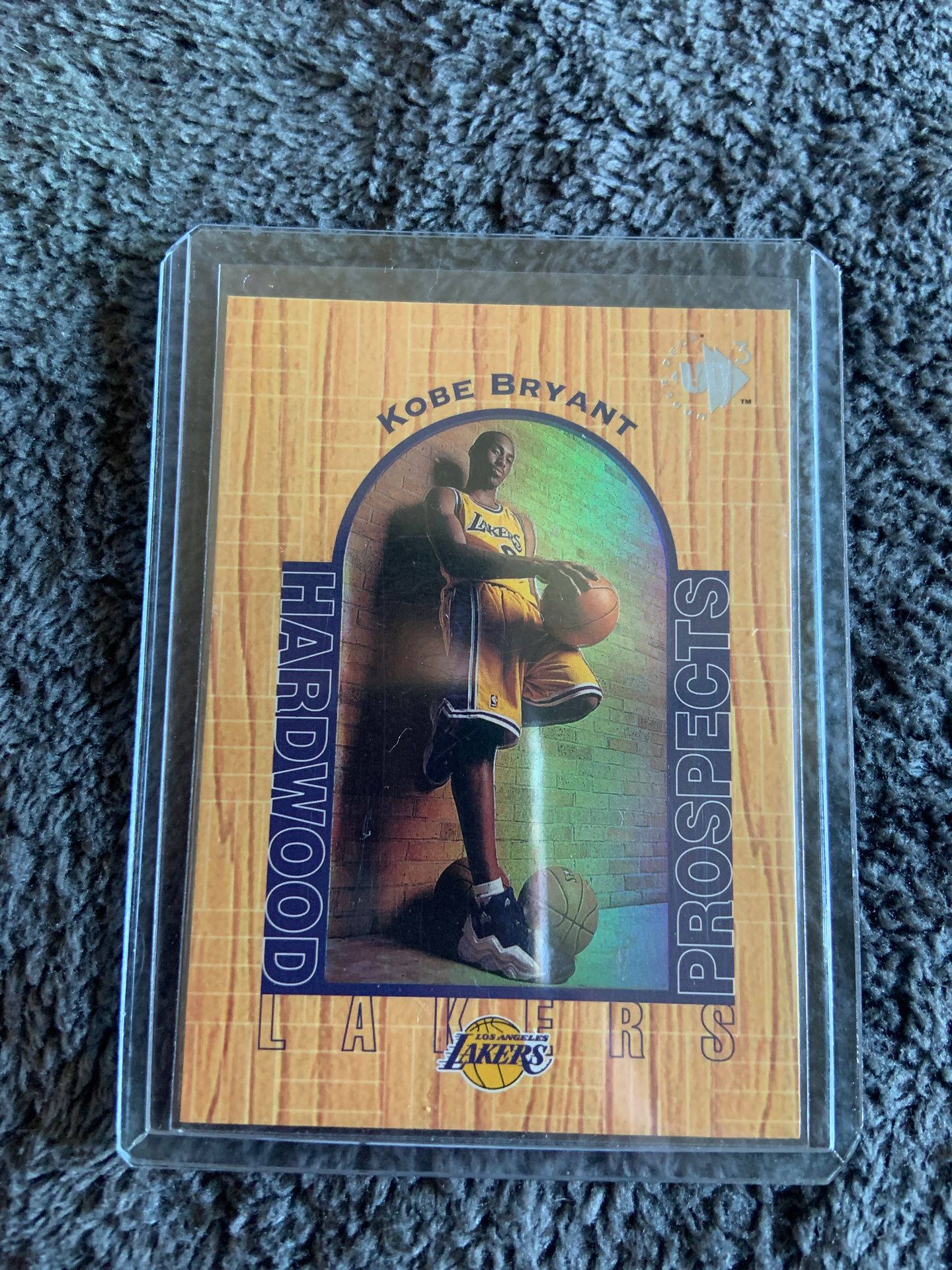 Kobe Bryant Rookie Hardwood Prospects Card Upper Deck UD3 1996