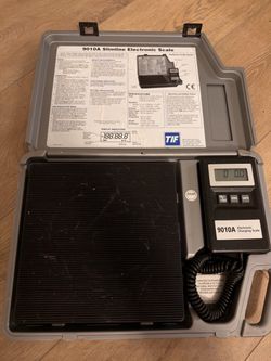 Electronic Refrigerant Scale