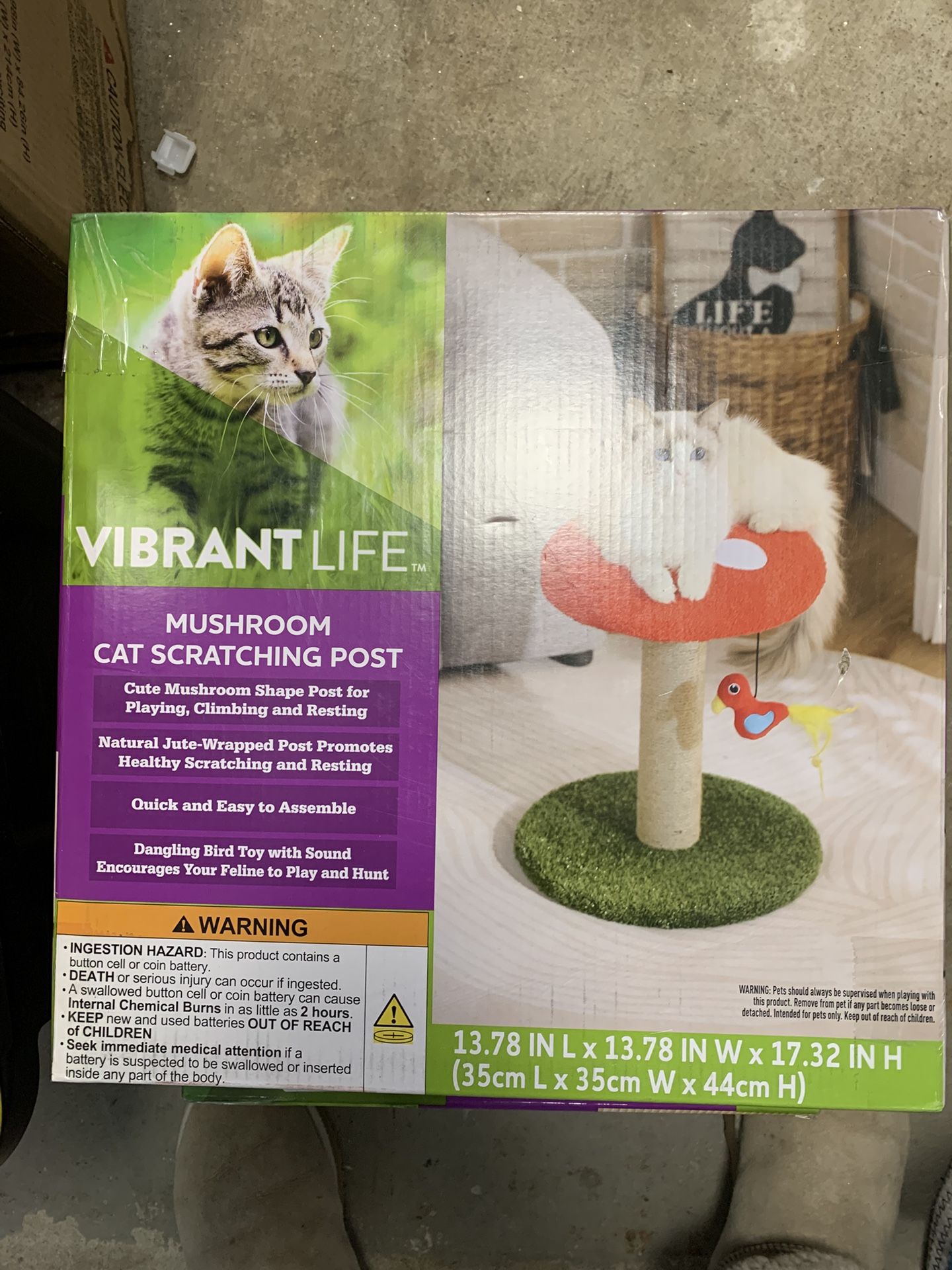 Cat Scratching Post-New In box