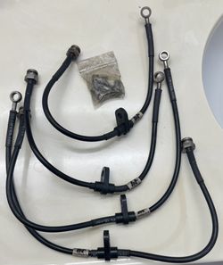 GR Corolla Brake Lines, Steel Braided