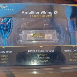 0 Gauge Amp Kit