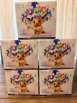 Pokemon TCG Prismatic Evolutions Elite Trainer Box ETB New Factory Sealed