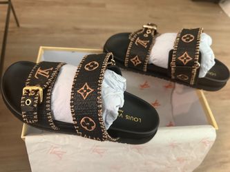1:1 Louis Vuitton Monogram Slide Sandals 7.5-8W
