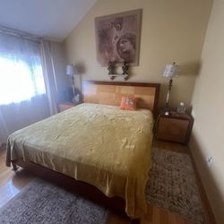 King Side Bed With Mattress 