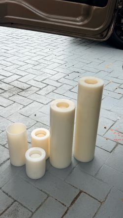 27pc Premium Heavyweight Cylinder Candle Holders / Luminary Lot