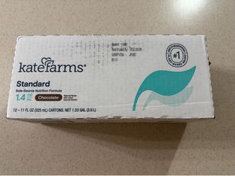 New Kate Farms Standard Sole Source Nutrition Formula 1.4 Chocolate Flavor 12 per case