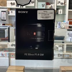 Sony FE 50mm F1.4 GM