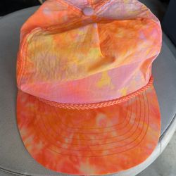 Adjustable Orange Hat