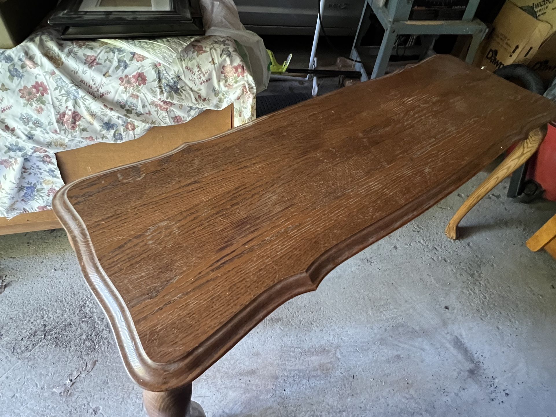 All Wood Side Table
