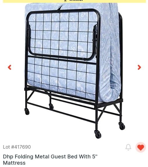 Cama Twin Guesst Bed 
