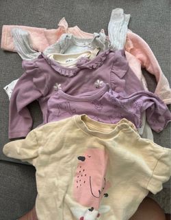 10 pieces baby girl clothing 3-6 months