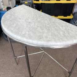 Restoration Hardware Marble Table