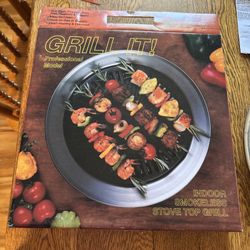 GRILL IT Indoor Smokeless Grill