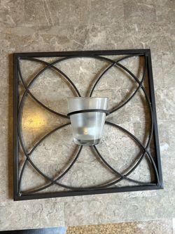 Set Of 2 Wall Votive Holders