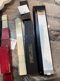 Vintage/Collectible Slide Rulers