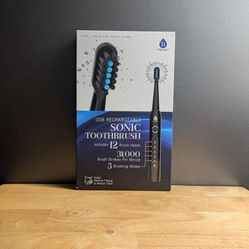 Pursonic.  USB Rechargeable Sonic Tootbrush 