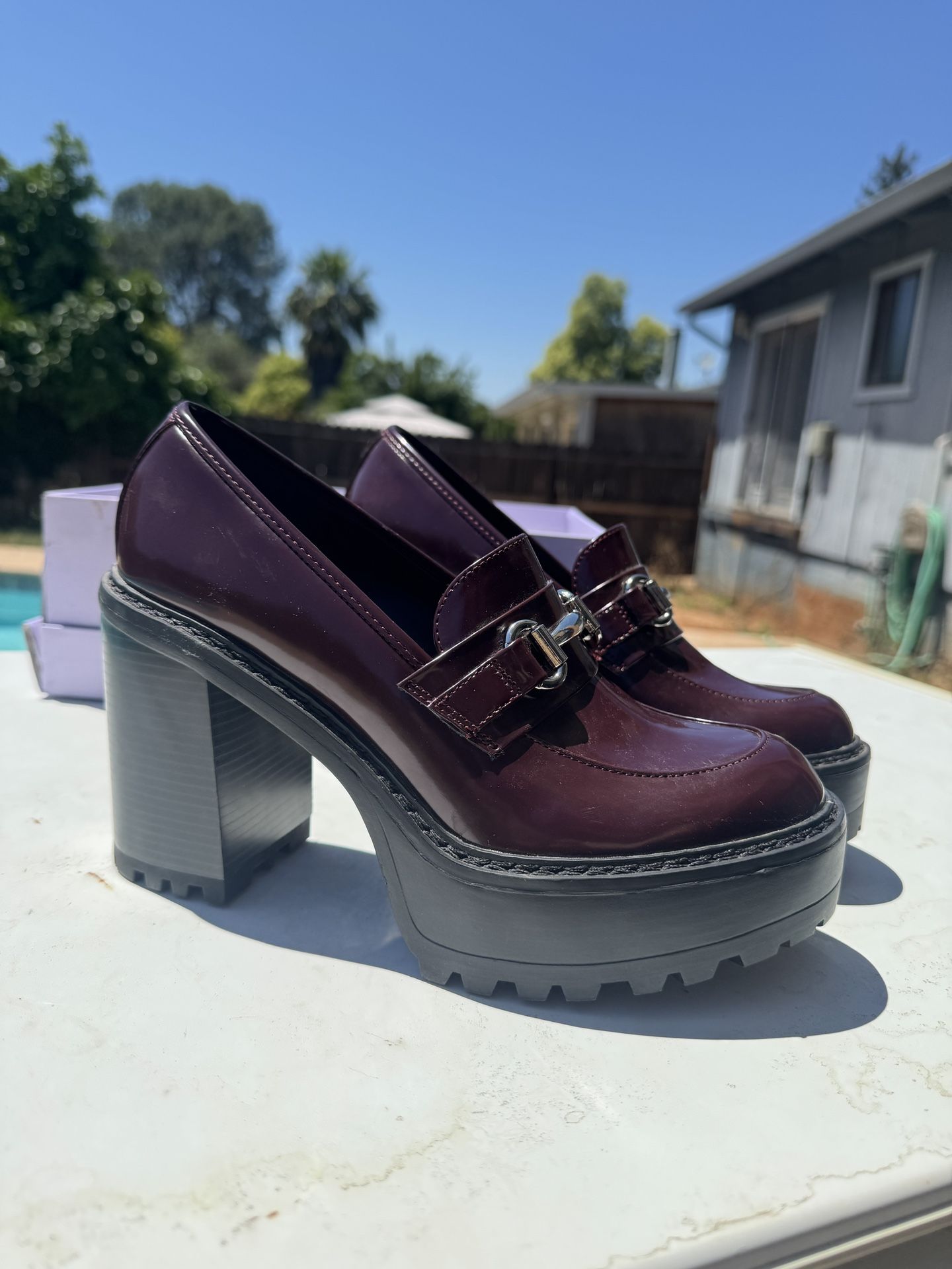 Steve Madden/ Madden Girl Loafer Heels
