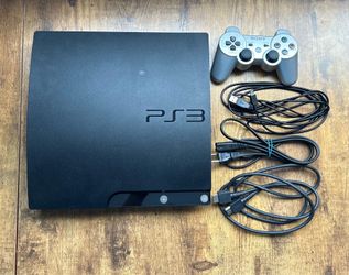 Sony PS3 Slim 500GB w/ Silver Controller + HEN Installed + HDMI
