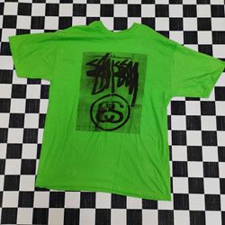 Stüssy Green T Shirt 