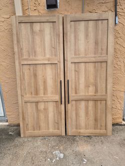 Wood doors