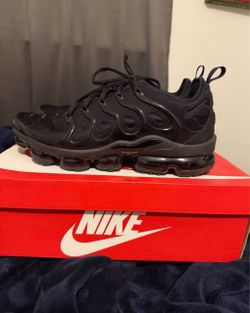 Nike Air VaporMax Plus Triple Black size 12.5 men's