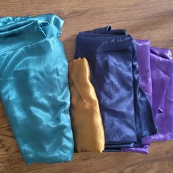Assorted Satin Tablecloths