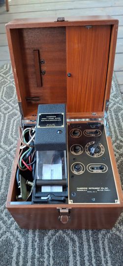 Vintage Cambridge Simpli-Scribe Electrocardiograph – 1950s Medical Antique
