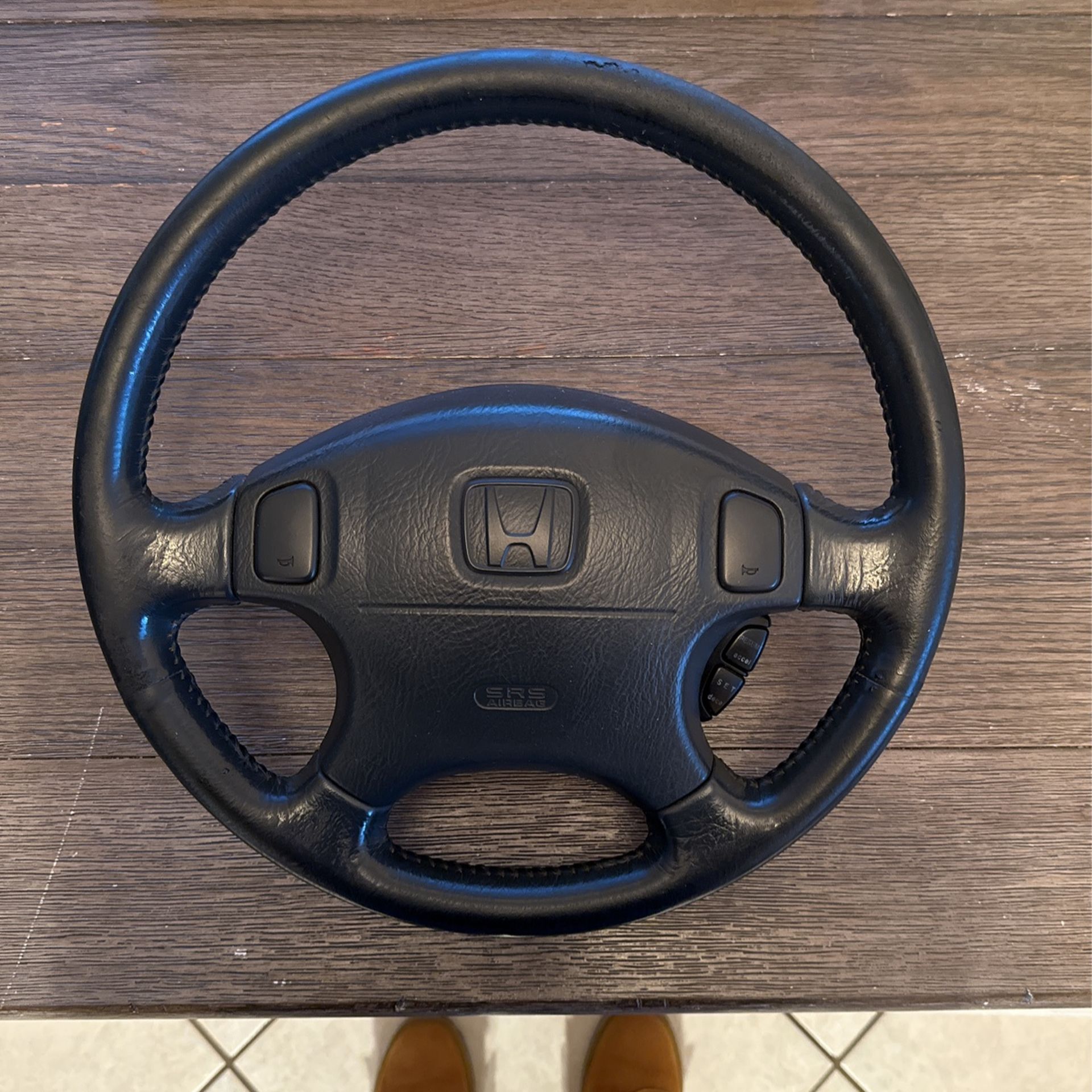 Honda Civic Si Steering Wheel Leather 96-00